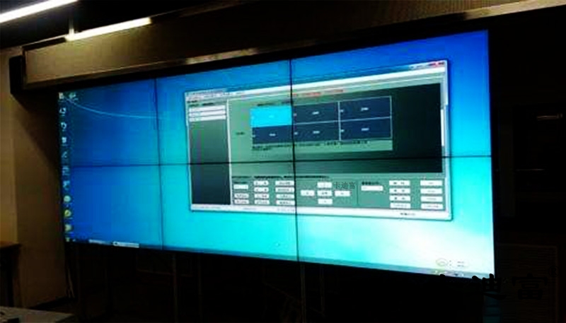 海運65寸液晶拼接屏監控案例圖